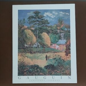 😮 3/$10! Gauguin Landscape Art Print